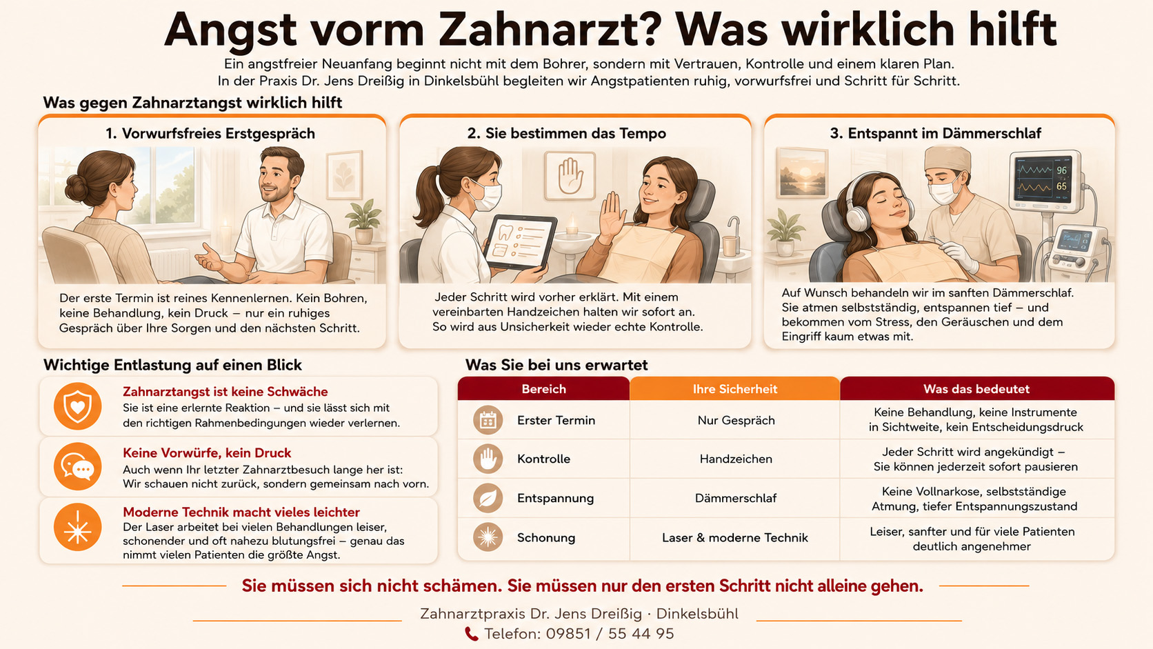 Angst vorm Zahnarzt? Was wirklich hilft