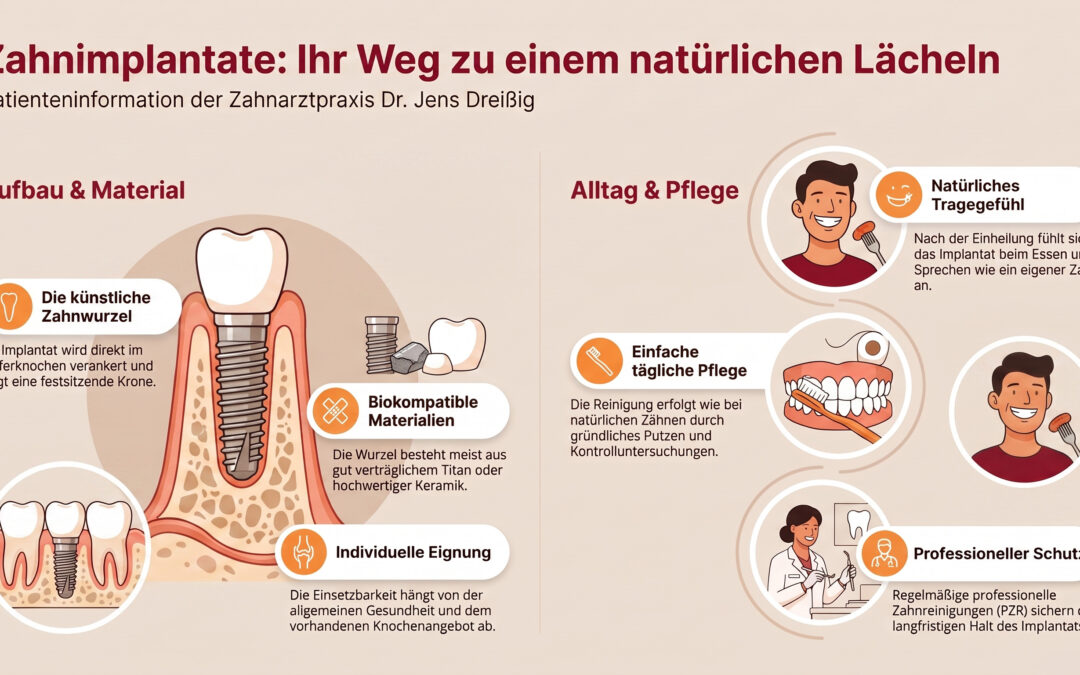 Zahnimplantate einfach erklärt