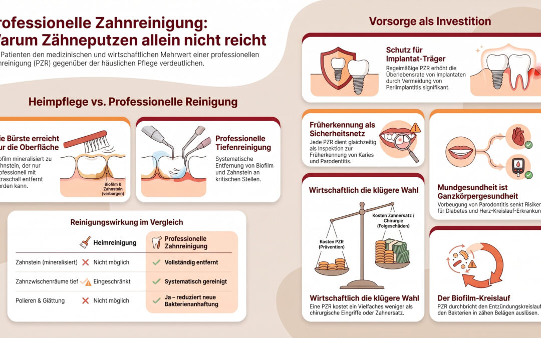 Professionelle Zahnreinigung: Warum sie wirklich sinnvoll ist